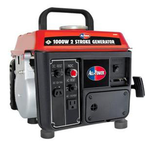 Steele Products / All-Power Apg3004A 1000W 2Hp Generator, 2 Strk