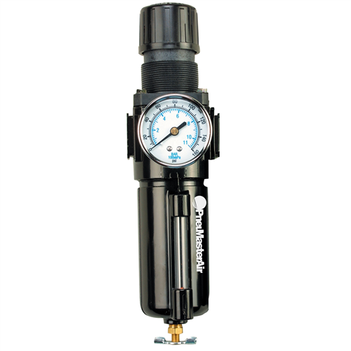 Pneumasterair 1/2" Filter/Regulator w/ Gauge