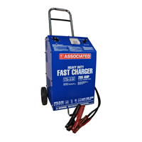 Associated 6/12V Heavy Duty Commercial Fast Battery Charger, 70/60/2A, 265 Amp Cranking
