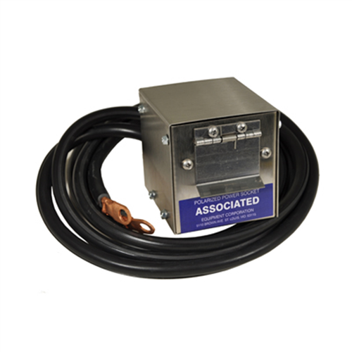 Associated 6137 Plug-In Polarized Ss Socket Box For 6139