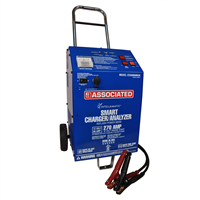 Associated ESS6008MSK 12V 60A, Intellamatic 270A Boost 15A Memory Saver Battery Charger/Analyzer with MS6209-12 Memory Saver Cable
