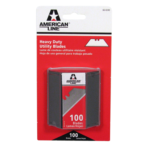 American Safety Razo 66-0240 Utility Blades 100-Pack