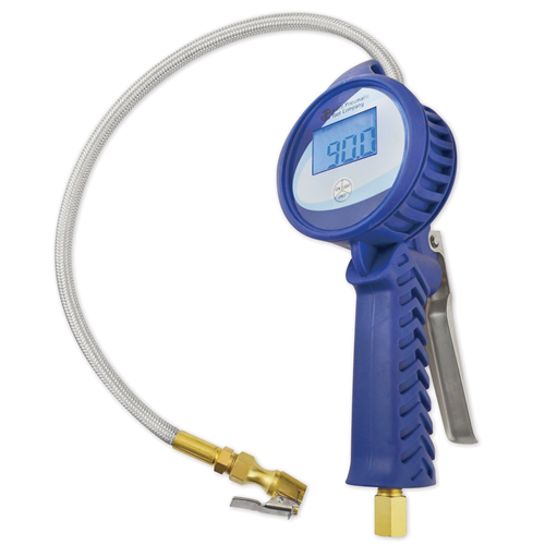 3.5" Digital Tire Inflator with Stainless Steel Hose