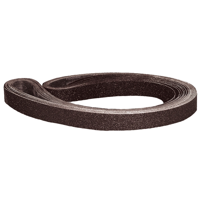 10 Piece 80 Grit 3/8" x 13" Sanding Belts