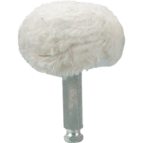 3" 100% Cotton Mushroom Shaped Buff