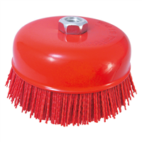 Astro Pneumatic 6 in. Nylon Bed Brush w/ 5/8 in. Thread