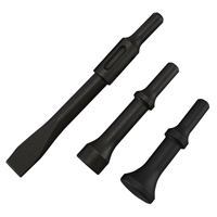 Chisel and Hammer Bit 3-Piece Set with .498 Shank