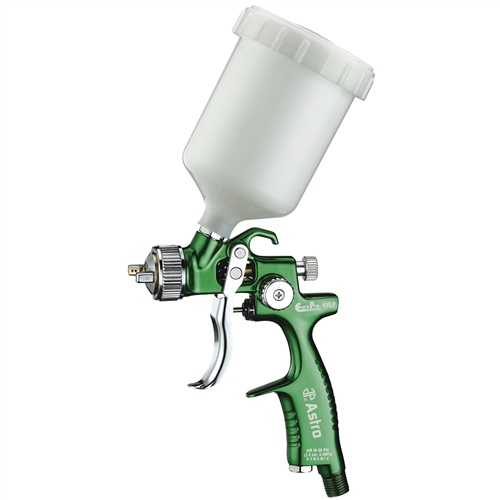 EuroPro Forged HVLP Touch Up Gun with 1.0mm Nozzle and Plastic Cup