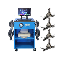 Atlas Wireless 8 Camera Alignment Machine with FastClamp (Prepaid Freight)