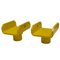 Atlas 1 1/2 in. Truck Frame Adapters for 2-Post Lifts