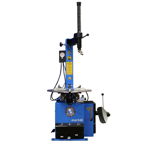 Atlas Automotive Equipment Attc229-Fpd Wheel Clamp Tire Changer W/ Beadblaster