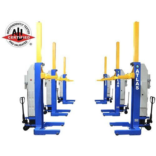 Atlas 99,000 lb. Battery Powered Mobile Column Lift System