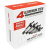 4-Pack of Aluminum Adjustable Angle Valves