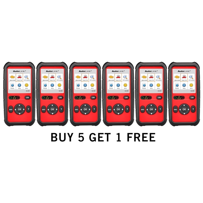 Autel 529X5Bun2020 Bundle Of Buy 5 Al529 Retail Units And Get 1 Free