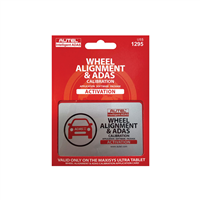 MSULTRA ADAS Wheel Alignment Upgrade Card