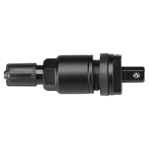 Black Metal Press-in Valve for 1-Sensor