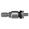 Titan Grey Metal Press-in Valve for 1-Sensor