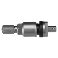 Titan Grey Metal Press-in Valve for 1-Sensor