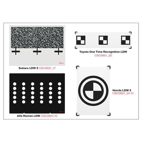 Autel Ma600Ldw3 Ldw Targets For Honda Alpha Romeo Subaru Toyota