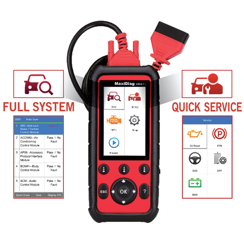 Autel Md808P Maxidiag Md808 Pro Scan/Service Tool