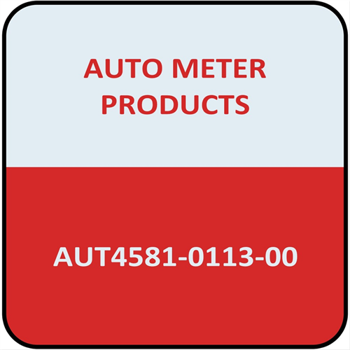 Auto Meter Products, Inc. 4581-0113-00 Lead Assy, Pos & Neg