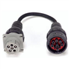 Auto Meter Products, Inc. Ac25 6 Pin - 9 Pin Adaptor