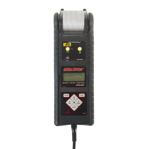 Auto Meter Products, Inc. BVA-300PR Intelligent Handheld Electrical System Analyzer Kit with Bolt Printer