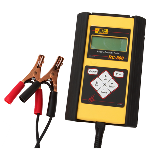 Auto Meter Products, Inc. RC-300 Technician Grade Intelligent Handheld SLA and STANDBY Battery Tester For 6V & 12V Applications
