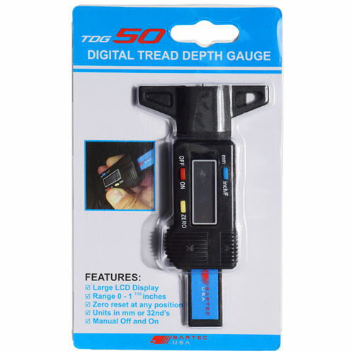 TDG50 Digital Tread Depth Gauge, battery included