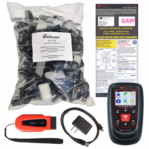 Tech600PRO with 72 RITE-Sensors