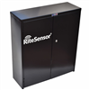 Black steel cabinet
