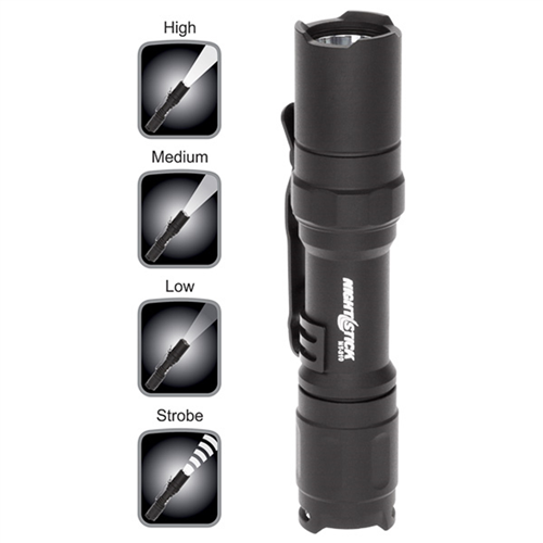 Bayco Mt-210 Mini-Tac Pro Flashlight - Black - 1 Aa Battery