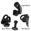 BaycoÂ® Multi-Angle Helmet Mount for Accessory Slot or Brim