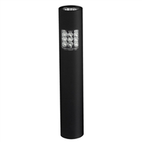 Bayco NSP-1112 Bayco LED Flashlight w/ Floodlight, 13 LED, Slim Design, w/ Black Body, Lanyard, Clip, Batteries