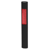 BaycoÂ® LED Flashlight w/ Red Safety Light Feature, Slim Design, Black Body, uses (4) AA Batteries