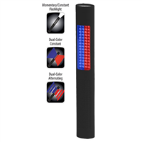 Bayco NSP-1170 Bayco Safety Blue / Red Flashlight, Flood / Flashing Safety Light