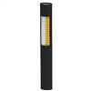 BaycoÂ® LED Flashlight w/ White/Amber Safety Light Feature, Slim Design, Black Body, uses (4) AA Batteries