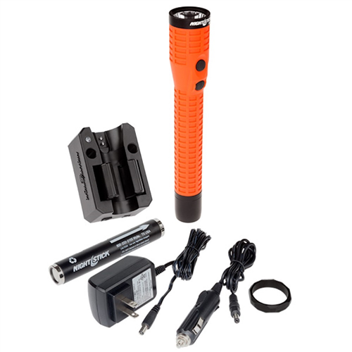 BaycoÂ® Polymer Duty Personal-Size Dual-Light Rechargeable Flashlight w/ Magnet