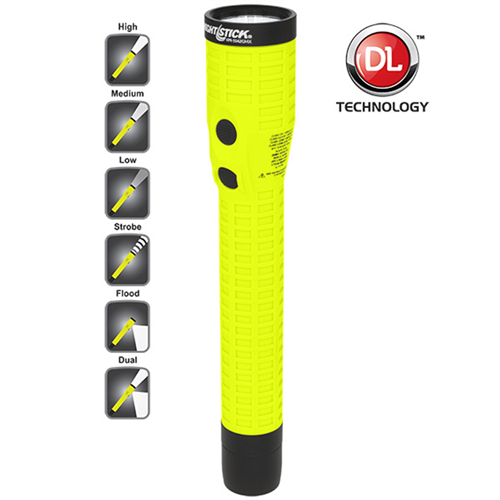 BaycoÂ® Intrinsically Safe Rechargeable Dual-Light Flashlight w/ Magnet