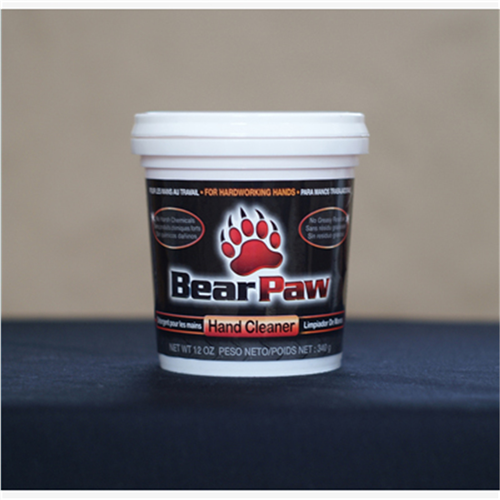 Bear Paw Non-Toxic Deep Cleaning Hand Cleaner, 12 oz. Tub (Case of 6)