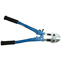 Bolt Cutter, 14" Long, with Compound Cutting Action, Hardened and Tempered Jaws, Comfort Grips
