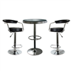 New Buffalo Adjustable Bar Table & Chair 3-Piece Set