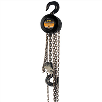 Heavy Duty Chain Hoist, 3 Ton Capacity, 8' Lift, with 1/4" Hardened Steel Chain