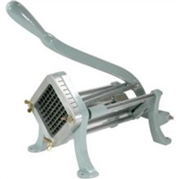 New Buffalo Corporation FFCD Commercial Quality French Fry Cutter, Two Stainless Steel Cutting Attachments, Wall or Counter Mount