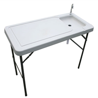 Folding Fish Table with Faucet