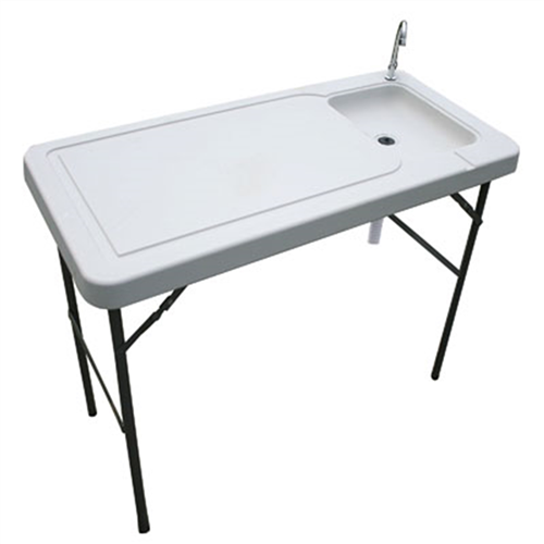 Folding Fish Table with Faucet