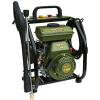 New Buffalo Corporation GPW1800 Pressure Washer, 1800 PSI, 2.5 HP, with Hose, Brass Quick Connect Couplers, Four Nozzles