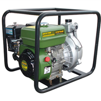 New Buffalo Corporation HPWP15 High Pressure Water Pump, 1-1/2"NPT Inlet/Outlet, 5.5 HP, 4000 RPM, 4 Stroke Engine, Recoil Start