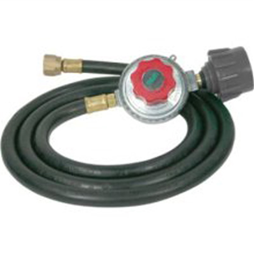 Liquid Propane Gas Regulator Hose Kit, 5' Hose, 5/8" MIP