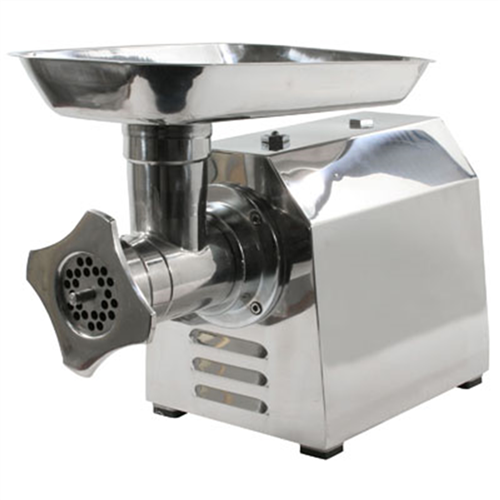 Electric Commercial Grade Meat Grinder, 650 Watts, 6 lbs per Minute, Stainless Steel Construction